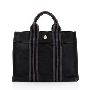 Hermes Vintage Canvas Herline PM Tote